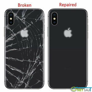 Crno Zadnje Zamjensko Staklo za iPhone 8 Sa Apple Logom