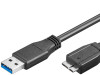 USB 3.0 Micro B kabal 1.8m 5Gbit/s (13550)