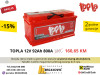 AKUMULATOR TOPLA 12V 92Ah 800A **AKCIJA**