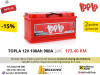 AKUMULATOR TOPLA 12V 100Ah 900A **AKCIJA**