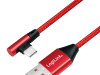 USB-C USB C kabal platneni kutni 1m Logilink (31132)