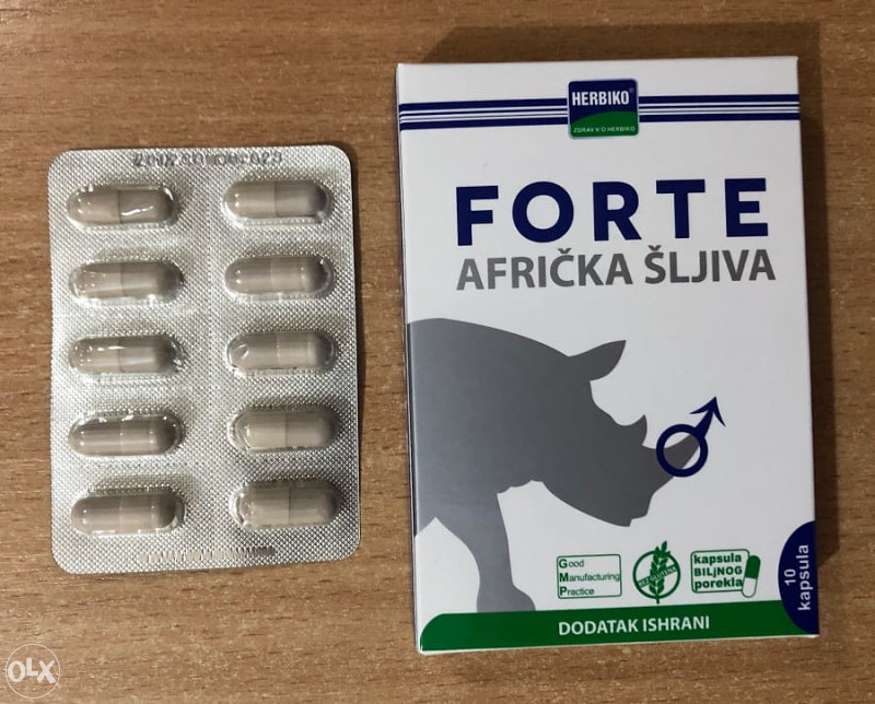 AFRIČKA ŠLJIVA FORTE - TABLETE ZA POTENCIJU KAPI SEX