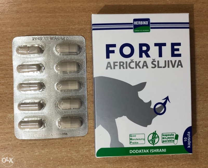 AFRIČKA ŠLJIVA FORTE - TABLETE ZA POTENCIJU KAPI SEX