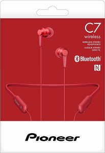 Slusalice Bluetooth Pioneer SE C7 crvene