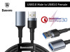 USB produzni kabal 3.0 1m Baseus 2A (31307)