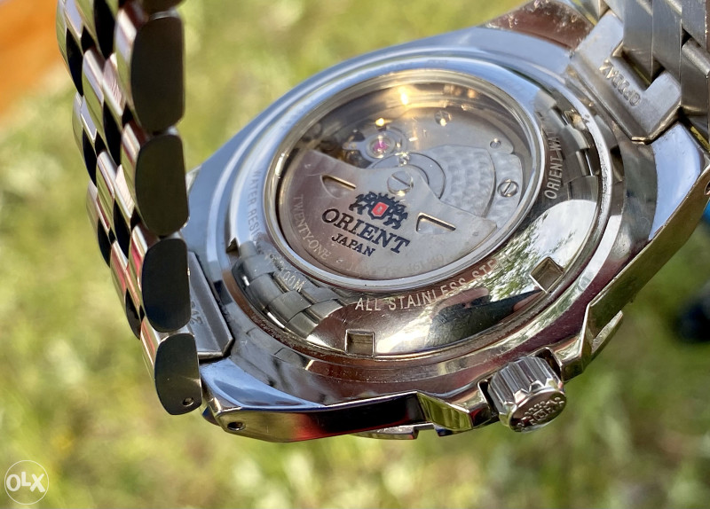 Sat ORIENT PLANET Automatic Power Reserve