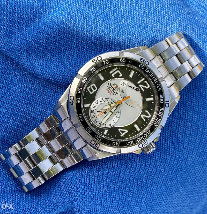 Sat ORIENT PLANET Automatic Power Reserve