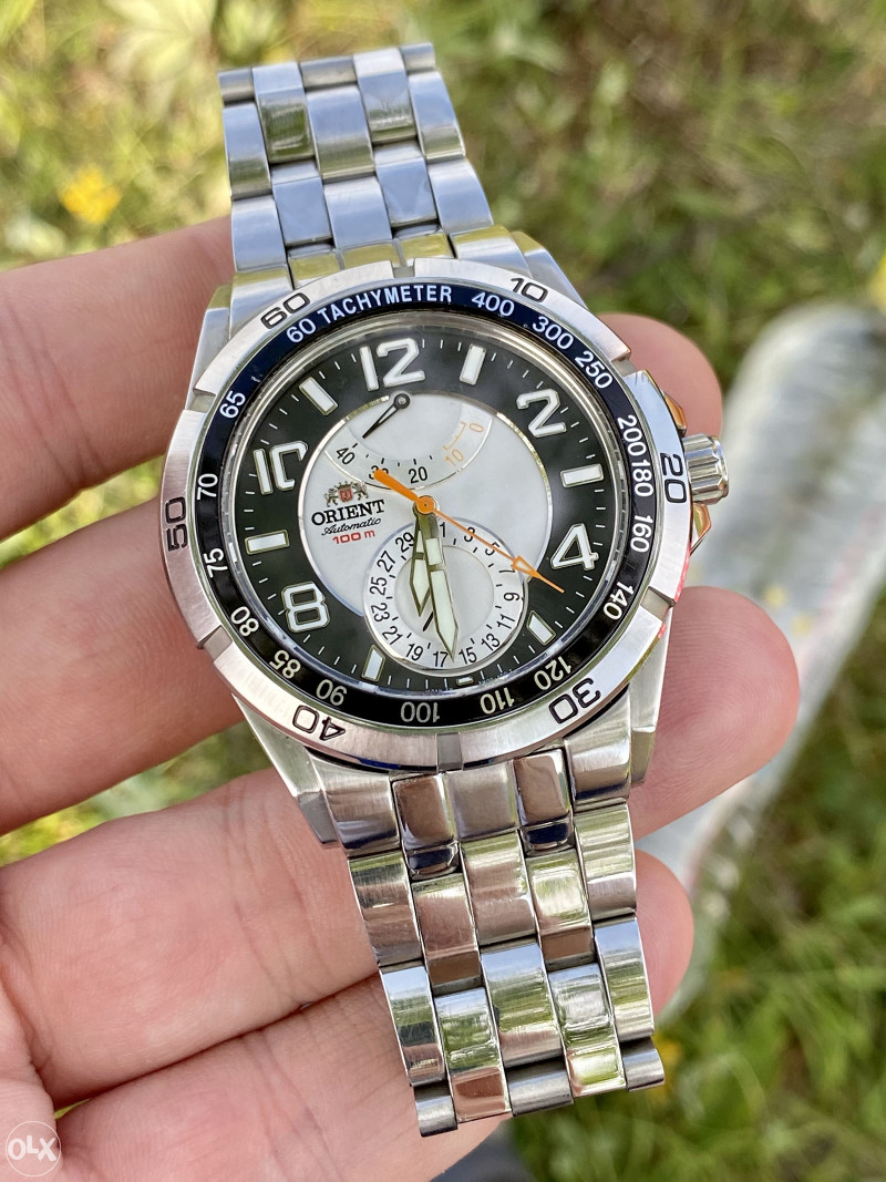 Sat ORIENT PLANET Automatic Power Reserve