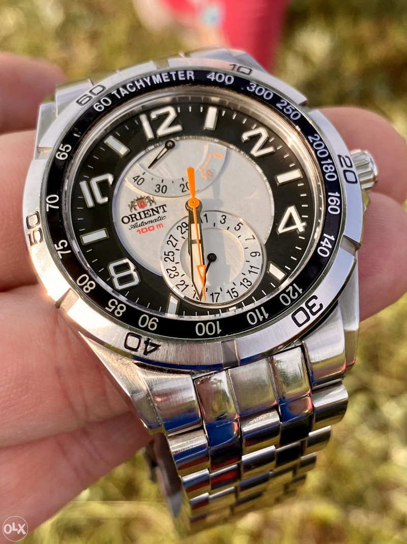 Sat ORIENT PLANET Automatic Power Reserve