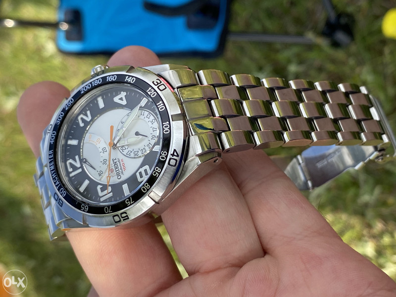 Sat ORIENT PLANET Automatic Power Reserve