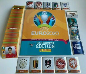 Panini Euro 2020 Tour. Edition 678 sličica + HC Album+
