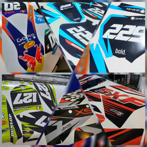 Motocross kros cross kroser folije enduro naljepnice