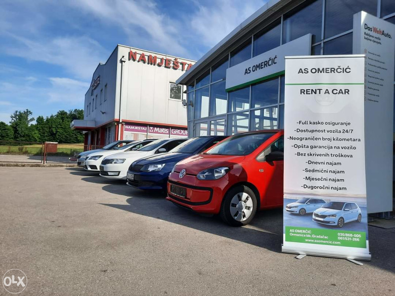 Rent-a-car, Iznajmljivanje vozila, AS Omerčić Gradačac