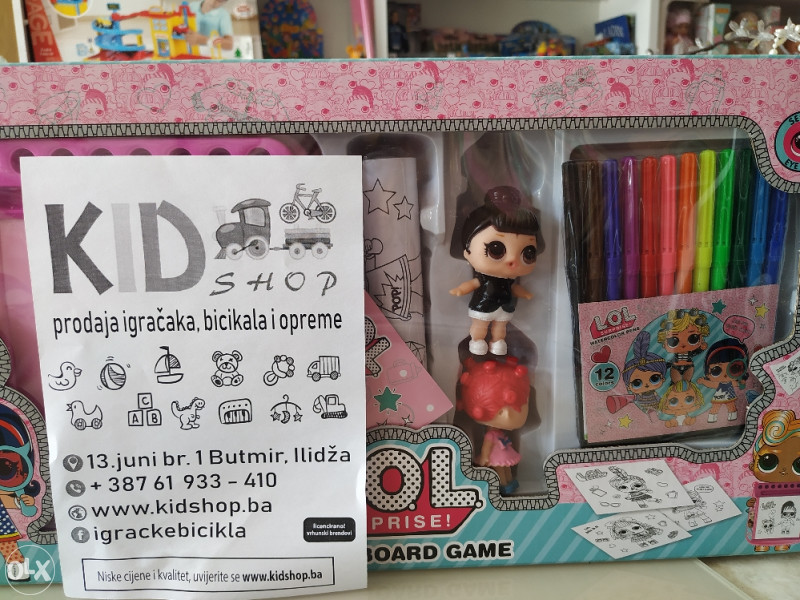 Pametna tabla, piši briši Lol surprise lutkice, igračke