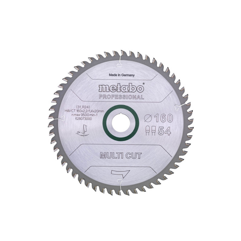 Metabo list kružne pile/cirkulara 165×20 Multi cut