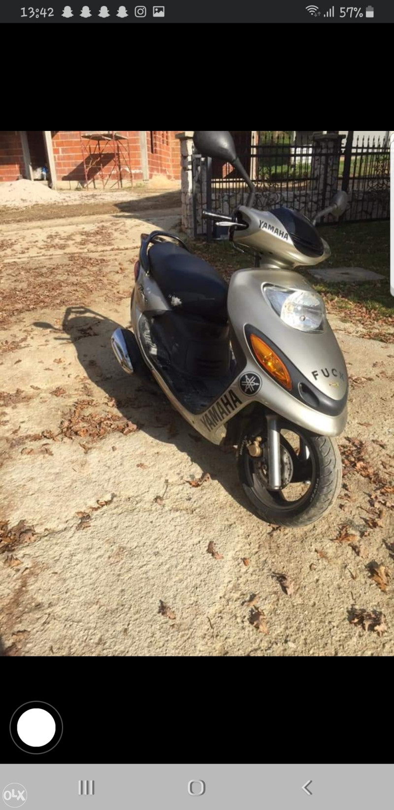 Yamaha mbk flame 125cc Motocikli