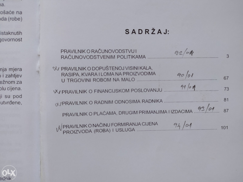 MODELI OPŠTIH AKATA PREDUZEĆA - Mujo i Admir Salkić