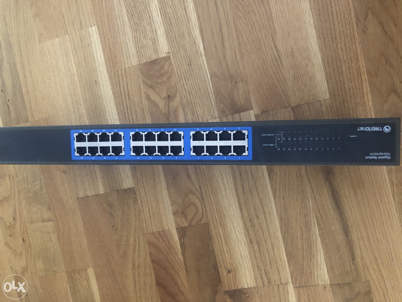 TrendNet TEG-S240TX 24 port gig switch