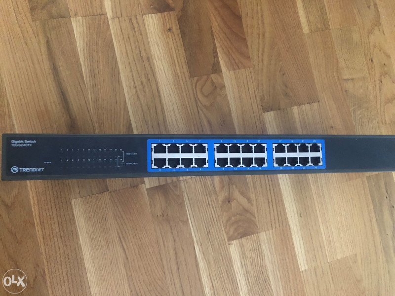 TrendNet TEG-S240TX 24 port gig switch