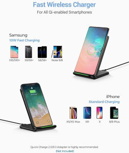 Holife Fast Wireless Charger, Qi 10W, bežični punjač