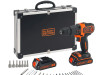 BLACK+DECKER AKU UDARNA BUŠILICA SA KOFEROM BDCHD18BAFC