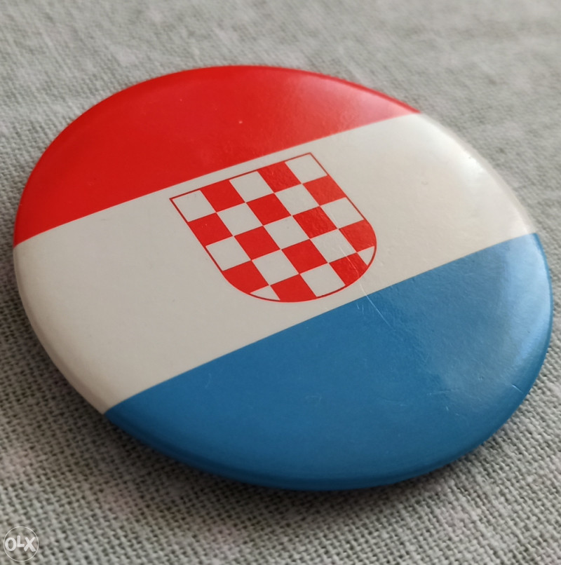 Muzička značka Hrvatska - NDH - Lijepa naša domovino - Značke - OLX.ba