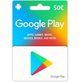 Google Play Gift Card 50 EUR Euro
