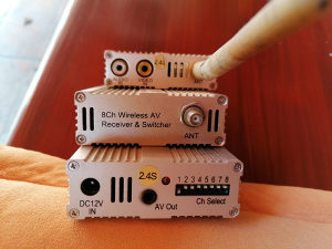 AV transmiter reciver 2.4 mhz