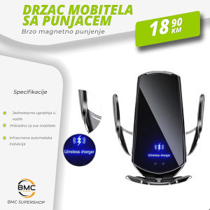 DRŽAČ MOBILNOG TELEFONA SA PUNJAČEM