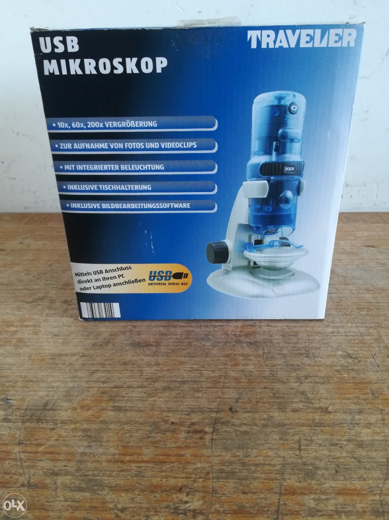 Extra USB mikroskop TRAVELER SU 1071,Supra,10x60x200x - Mikroskopi OLX.ba