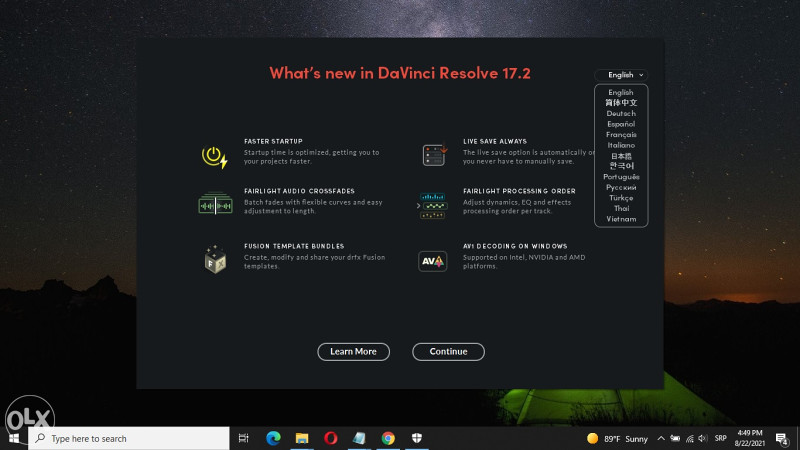 DaVinci Resolve Studio 17.4