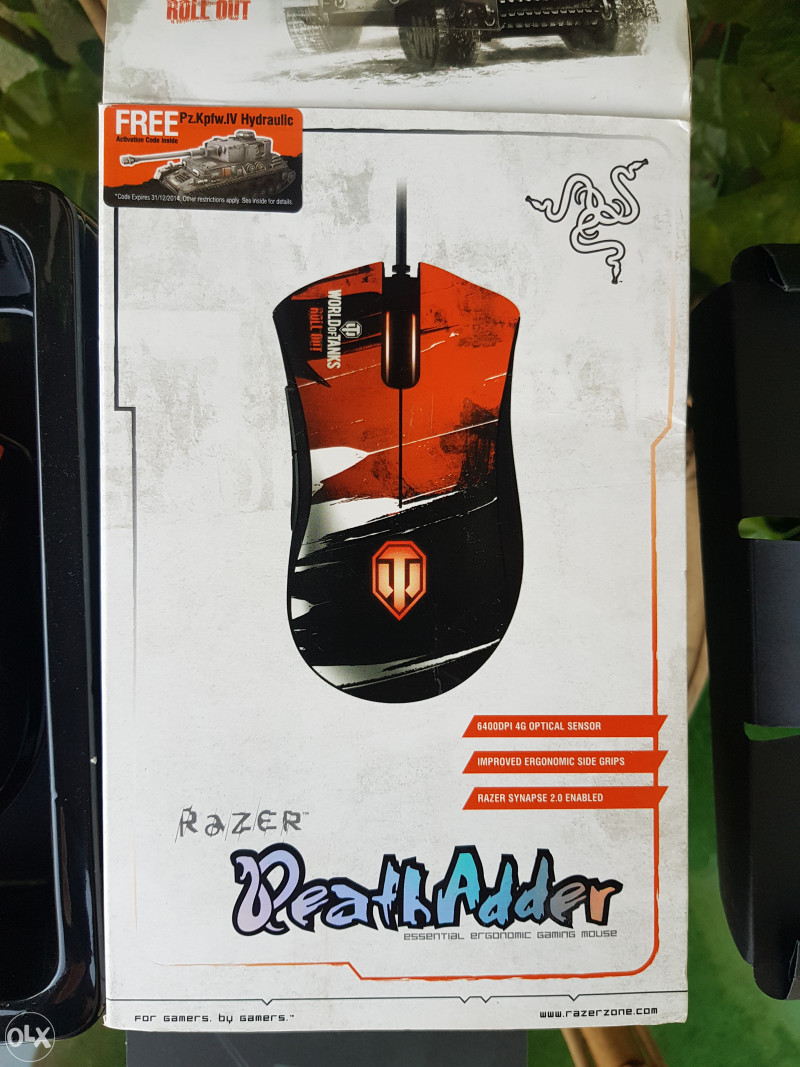 Miltat Razer Gaming miš RAZER DEATHADDER WORLD OF TANKS edition - Miševi - OLX.ba
