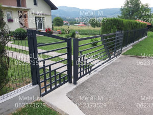 Kapija kapije ograda metalna zeljezna