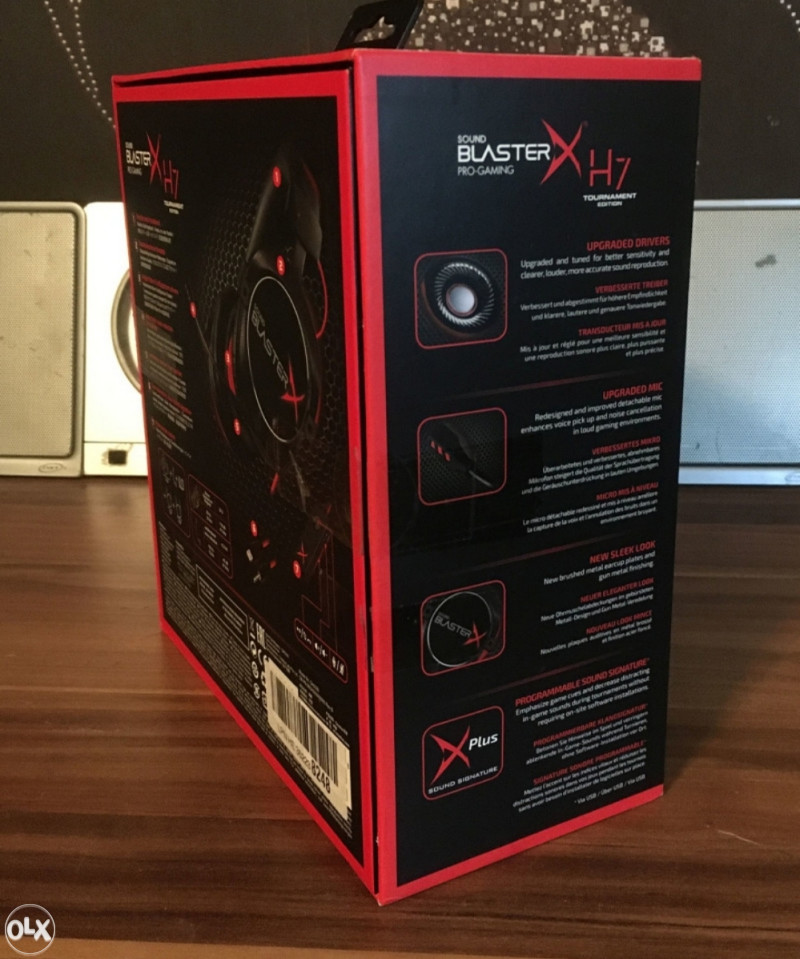 Surround Sound Blasterx H7 Tournament Creative Sound Blasterx H7