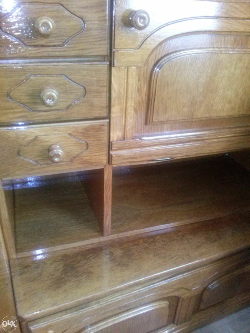 Komoda puno drvo hrast dnevni boravak dnevna soba
