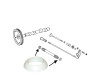 Dihtung cijevi ventila 19,8 mm Buba, 8111001703