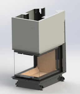 KAMIN TROSTRANI ACAMINETTI 3D 50X70 ECO