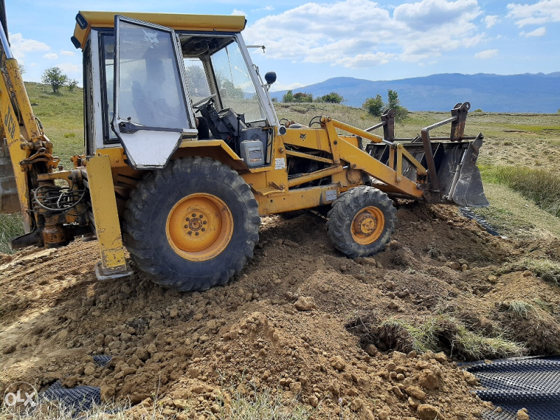 Bager jcb 3d skip kombinirka