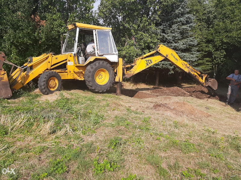 Bager jcb 3d skip kombinirka
