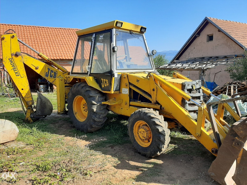 Bager jcb 3d skip kombinirka