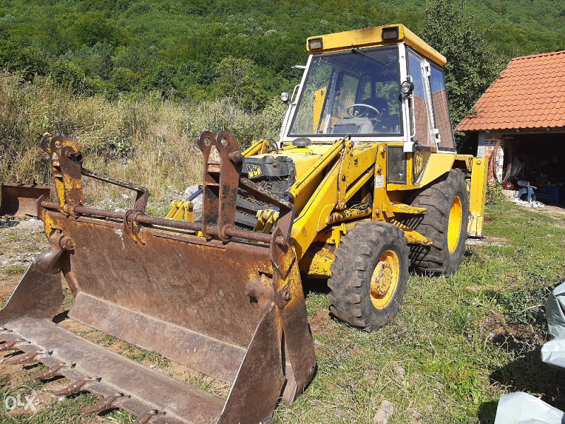 Bager jcb 3d skip kombinirka