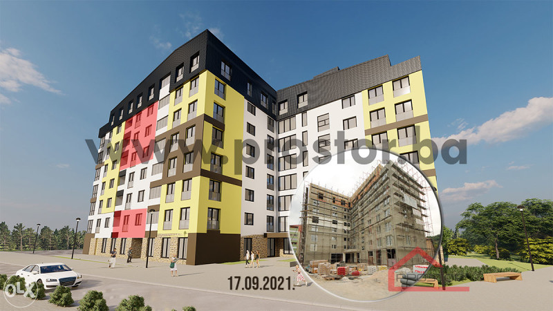 NOVOGRADNJA BUĆA POTOK! Trosoban stan 62m2!