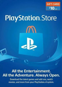 Playstation PS4 Network Gift Card Key 10 USD