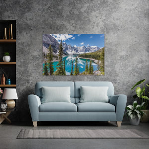 Canvas slika - Jezero Moraine, Kanada, Planina