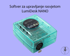 Softver za upravljanje rasvjetom LumiDesk NANO