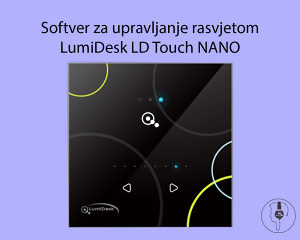 Softver za upravljanje rasvjetom LumiDesk LD Touch NANO