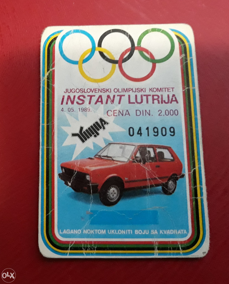 INSTANT LUTRIJA --YUGO