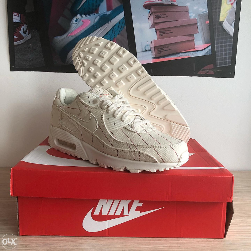 nike air max 90 natural chili red