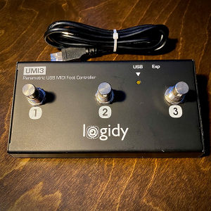 Logidy UMI3 - MIDI USB nožna pedala
