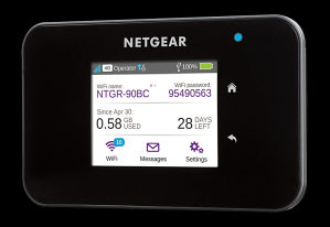 NETGEAR AC810-100EUS 4G/LTE Mobile Hotspot Ruter